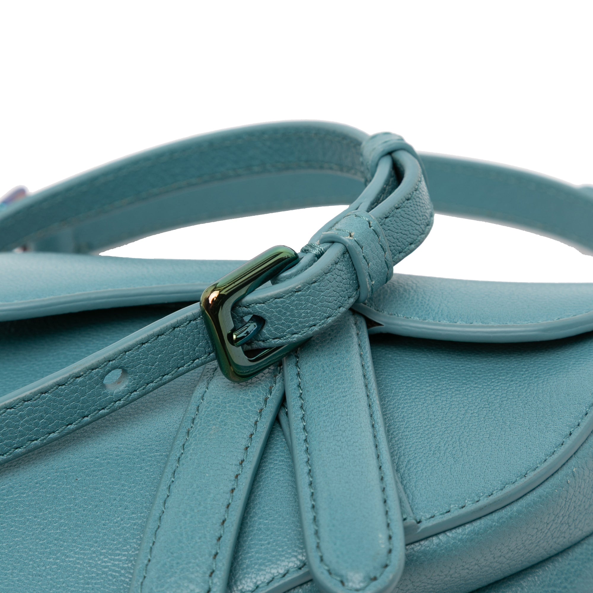Micro Goatskin Saddle Bag