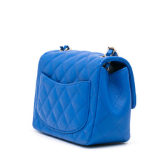 Mini Square Classic Lambskin Single Flap