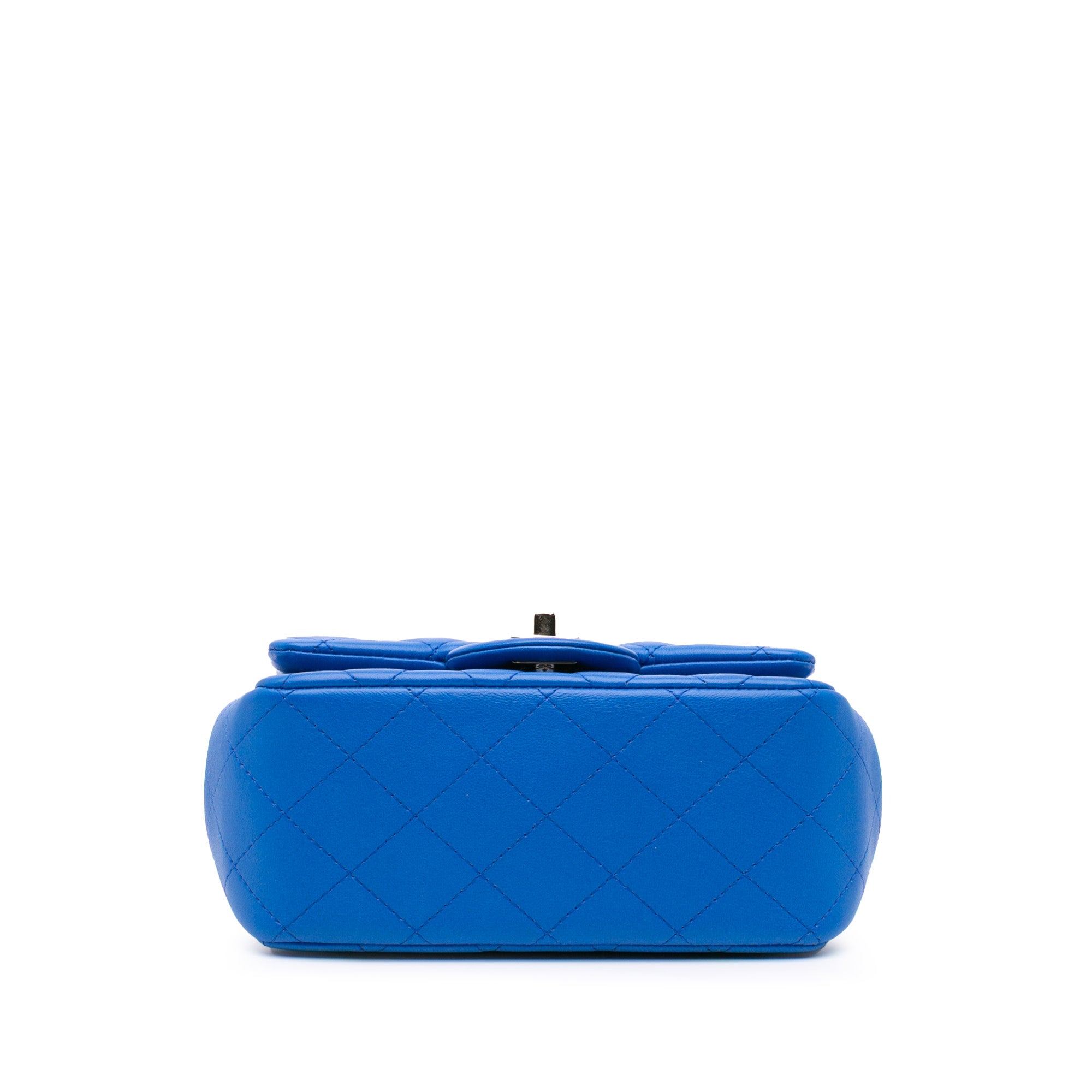 Mini Square Classic Lambskin Single Flap
