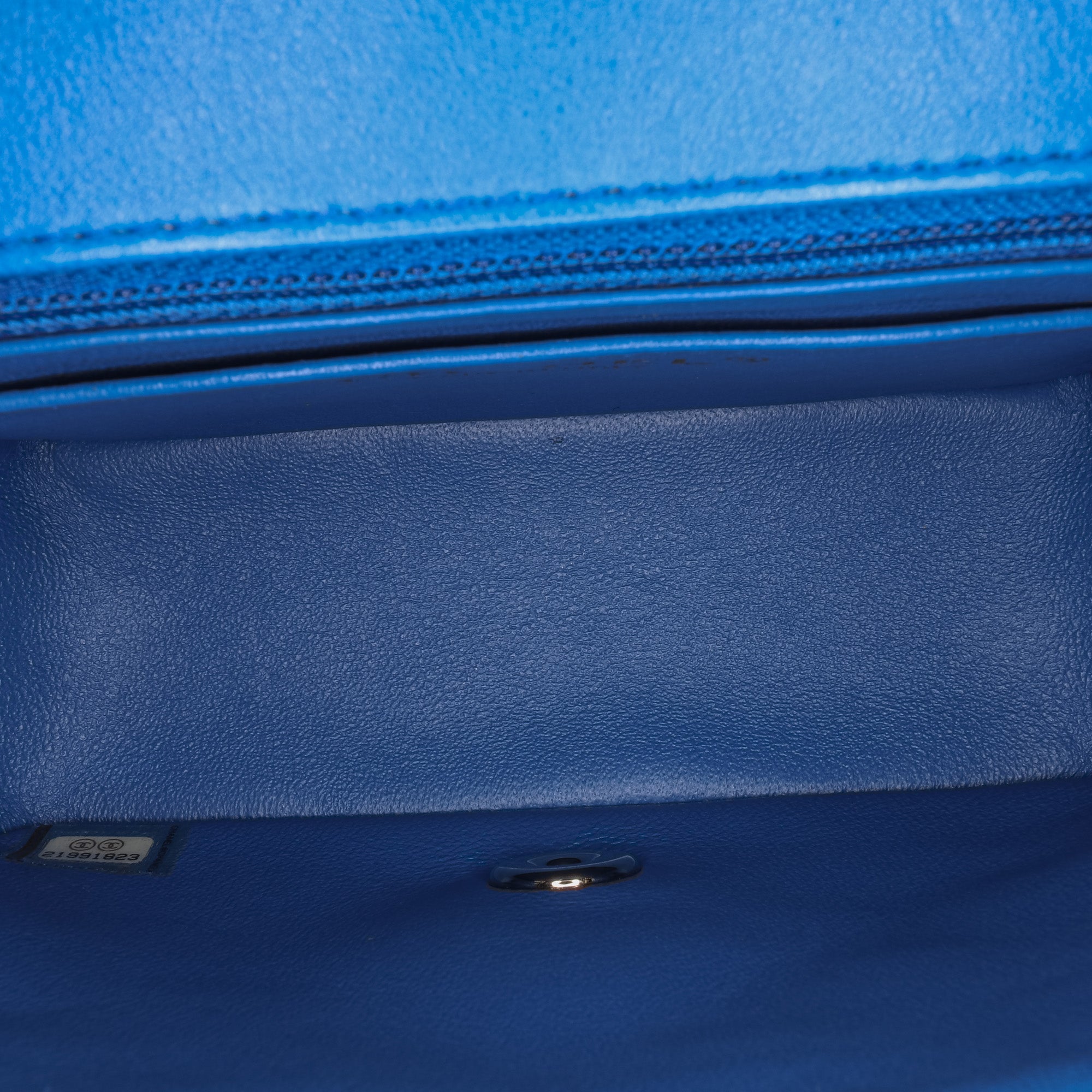 Mini Square Classic Lambskin Single Flap