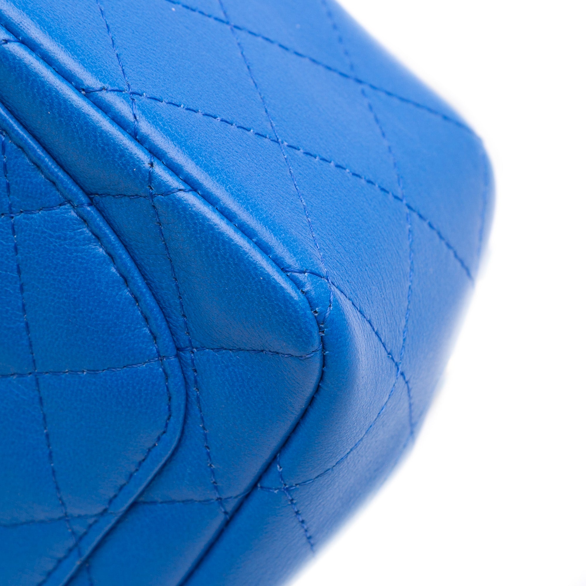 Mini Square Classic Lambskin Single Flap