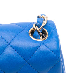 Mini Square Classic Lambskin Single Flap