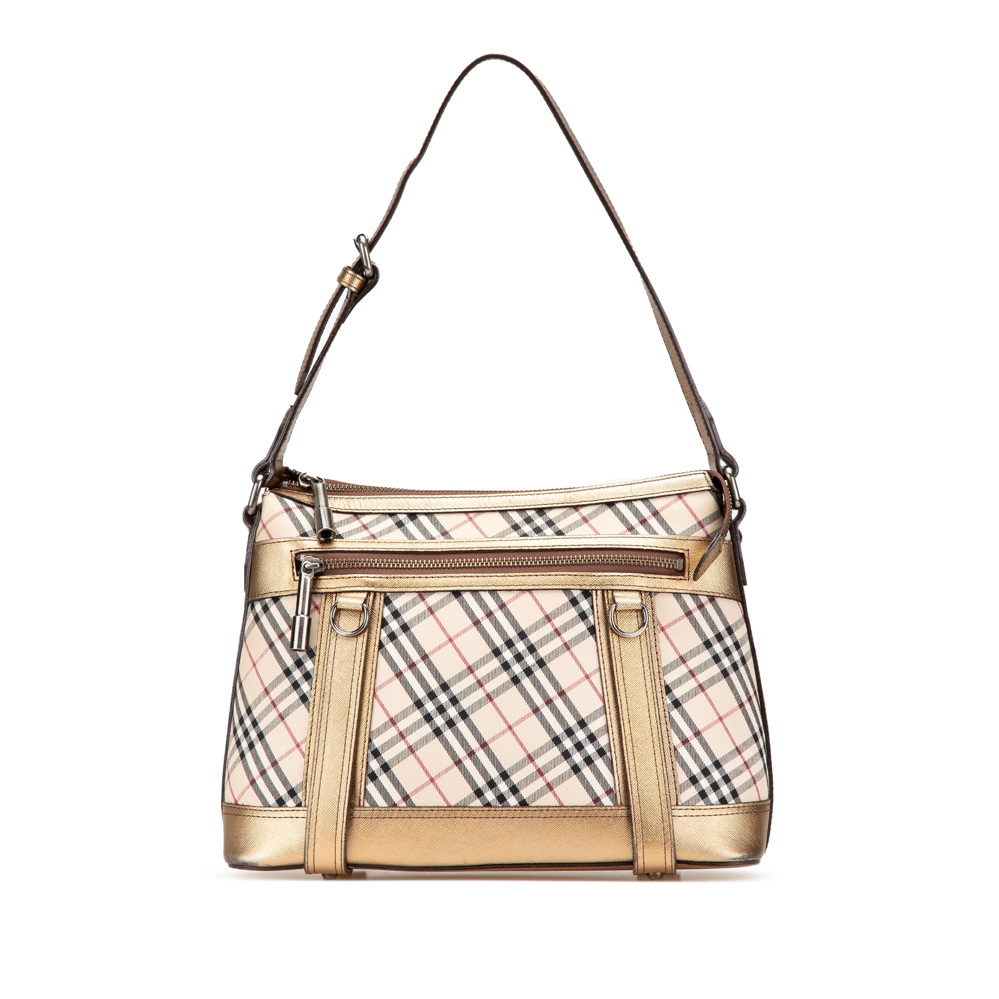 Nova Check Canvas Shoulder Bag