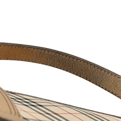 Nova Check Canvas Shoulder Bag