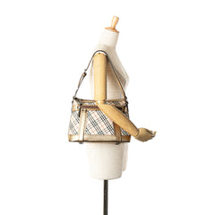 Nova Check Canvas Shoulder Bag
