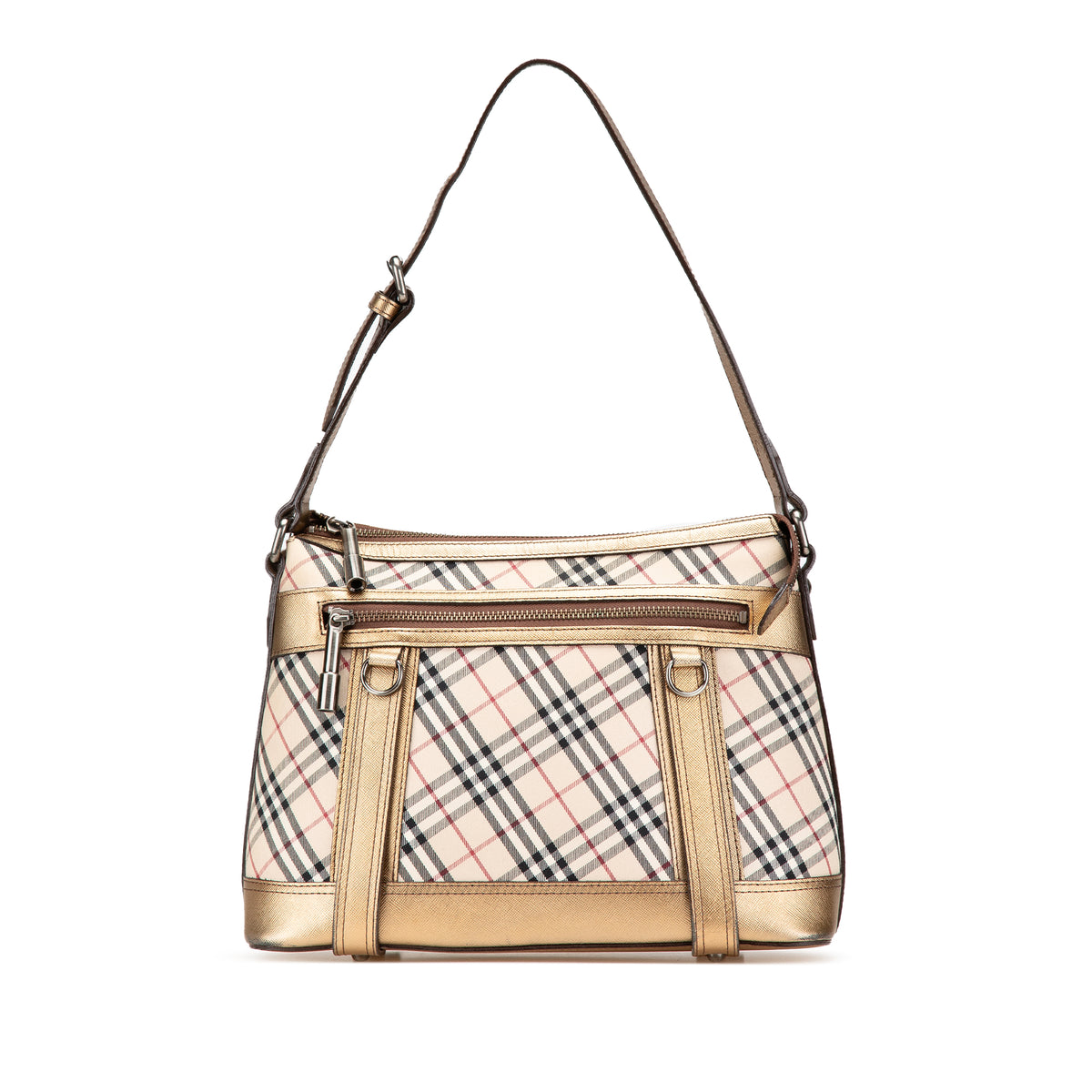 Nova Check Canvas Shoulder Bag