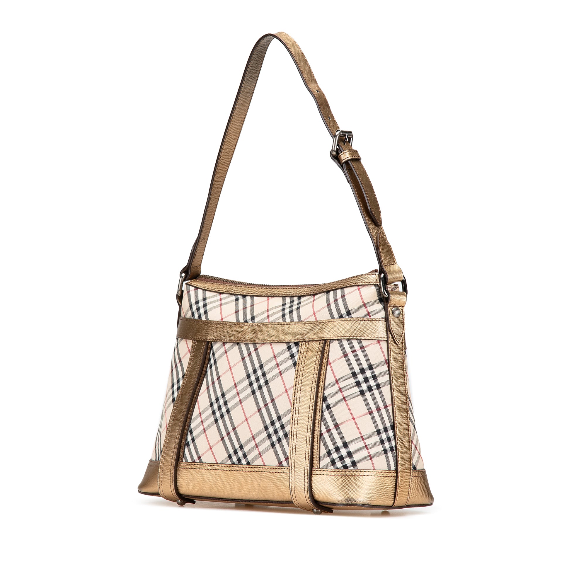 Nova Check Canvas Shoulder Bag