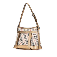 Nova Check Canvas Shoulder Bag