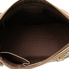 Nova Check Canvas Shoulder Bag