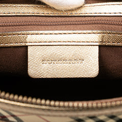 Nova Check Canvas Shoulder Bag