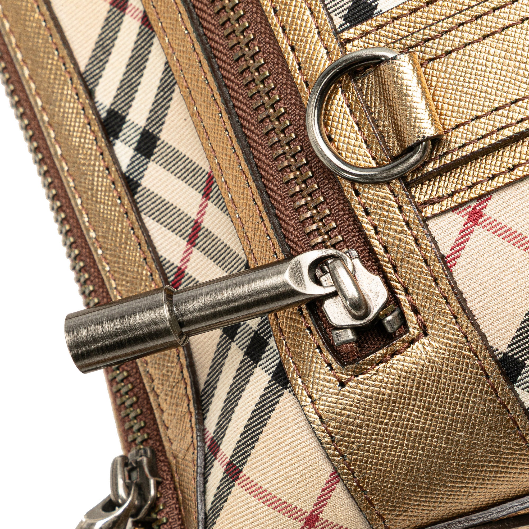 Nova Check Canvas Shoulder Bag