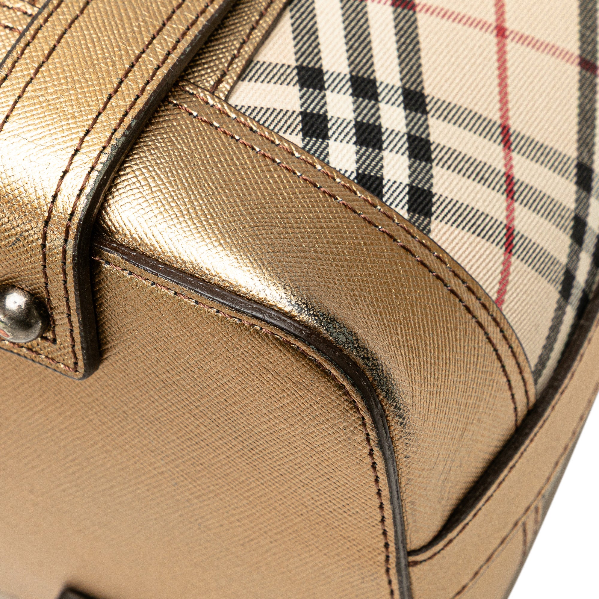 Nova Check Canvas Shoulder Bag