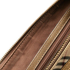 Nova Check Canvas Shoulder Bag