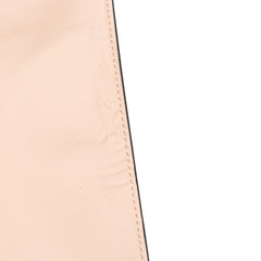 Leather Roma Zip Clutch