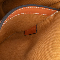Medium Triomphe Coated Canvas Folco Crossbody