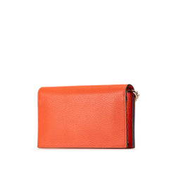 Leather Betty Wallet on Chain