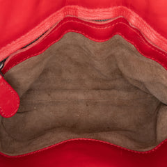 Small Nappa Intrecciato Roma Satchel