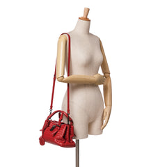 Small Nappa Intrecciato Roma Satchel