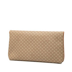 Macadam Coated Canvas Clutch