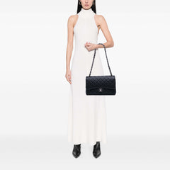 Jumbo Classic Caviar Double Flap