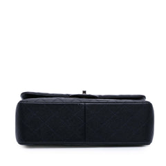 Jumbo Classic Caviar Double Flap