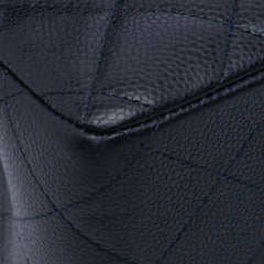 Jumbo Classic Caviar Double Flap