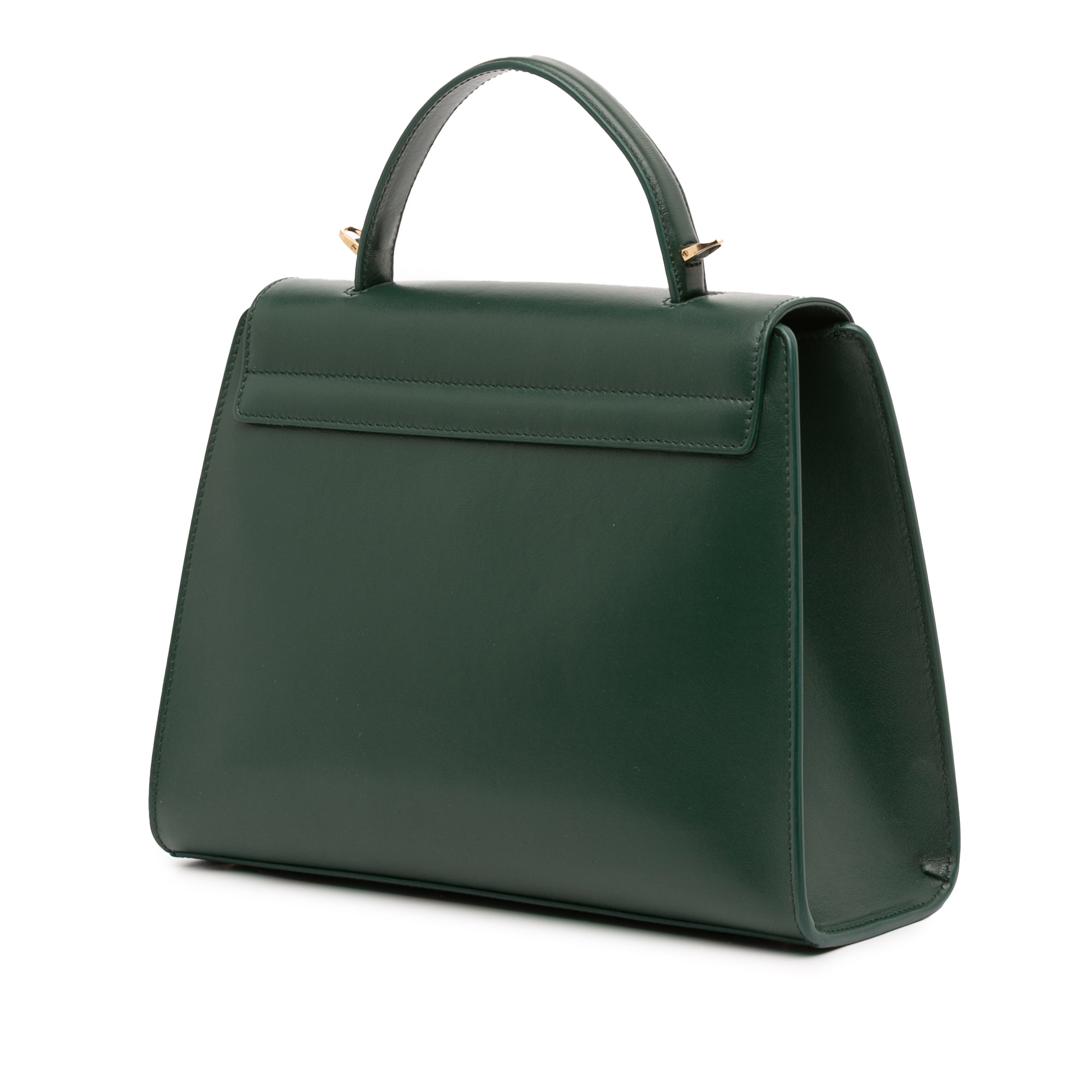 Leather Gancini Thalia Flap Top Handle Bag