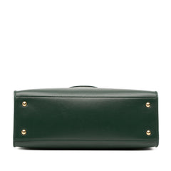Leather Gancini Thalia Flap Top Handle Bag