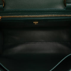 Leather Gancini Thalia Flap Top Handle Bag