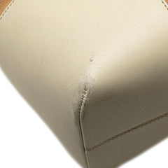 Suede Anagram Shoulder Bag