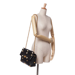 Medium Nappa Roman Stud Satchel