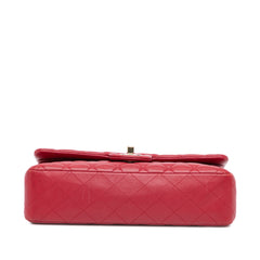 Medium Classic Lambskin Double Flap