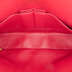 Medium Classic Lambskin Double Flap