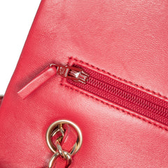 Medium Classic Lambskin Double Flap