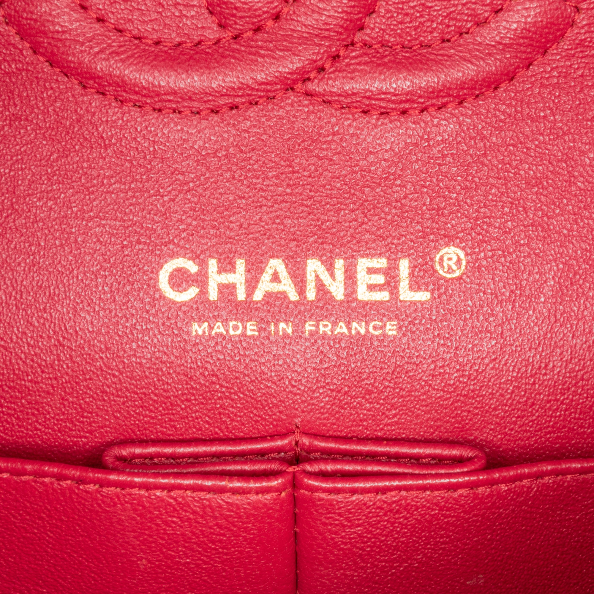 Medium Classic Lambskin Double Flap