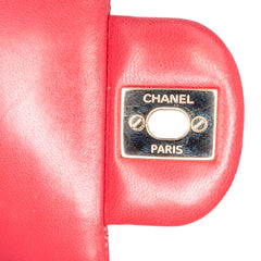 Medium Classic Lambskin Double Flap