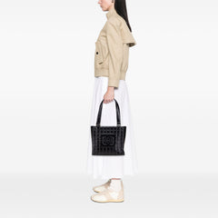 CC Chocolate Bar Lambskin Tote