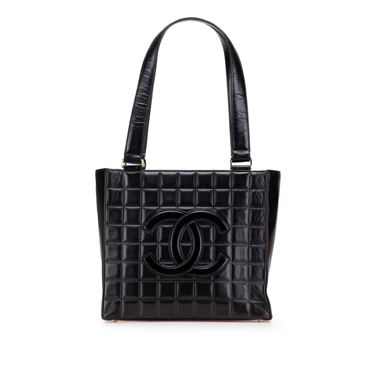 CC Chocolate Bar Lambskin Tote
