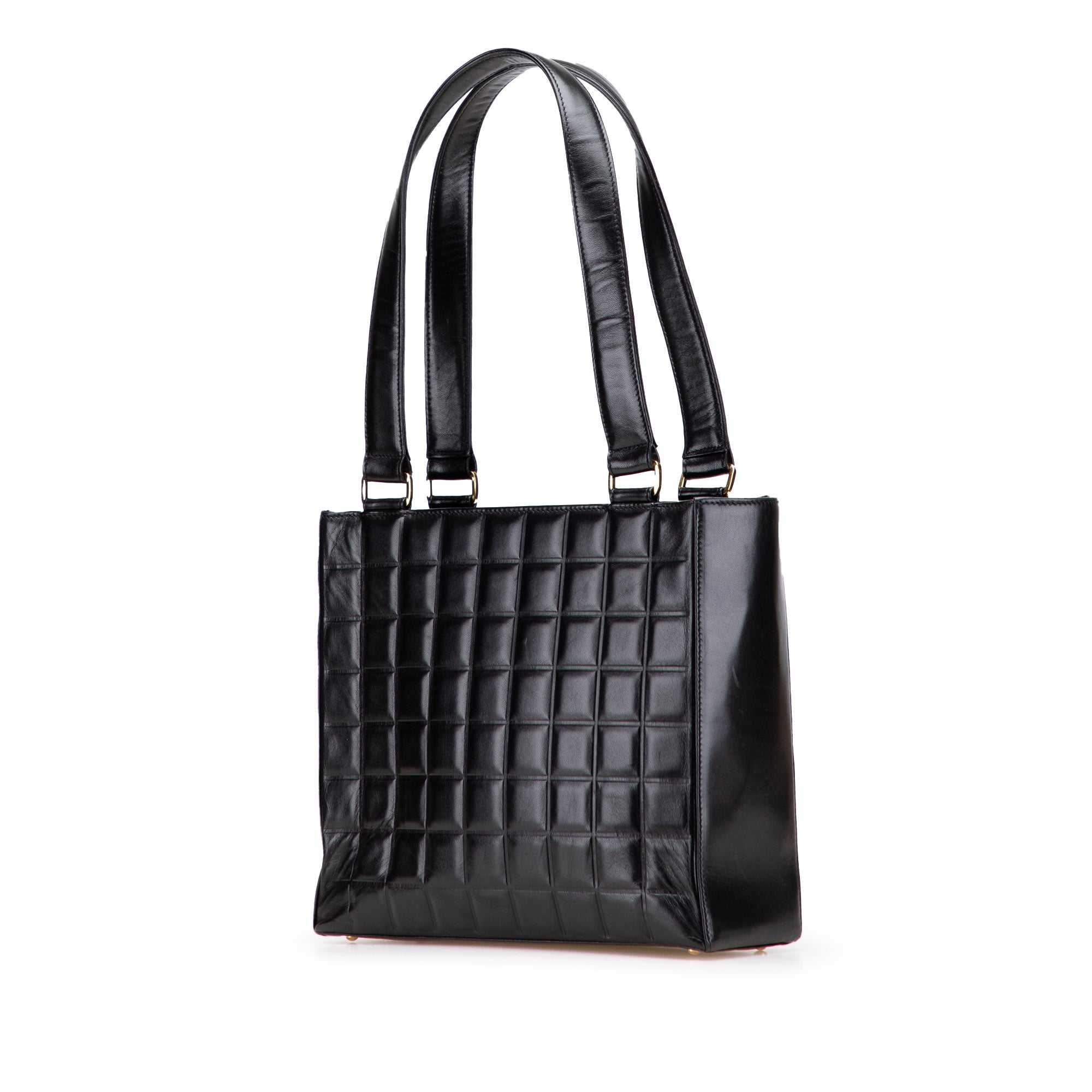 CC Chocolate Bar Lambskin Tote
