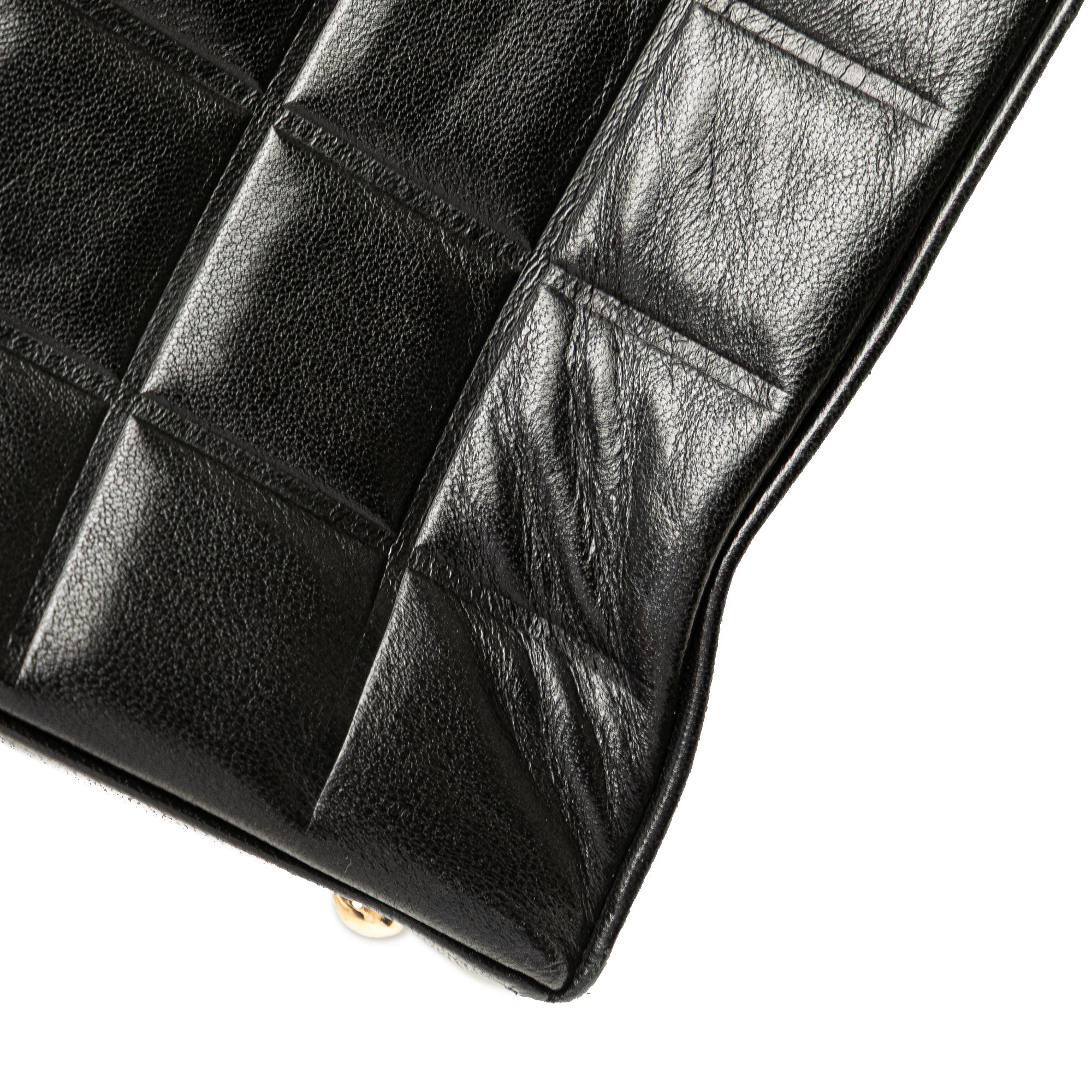 CC Chocolate Bar Lambskin Tote