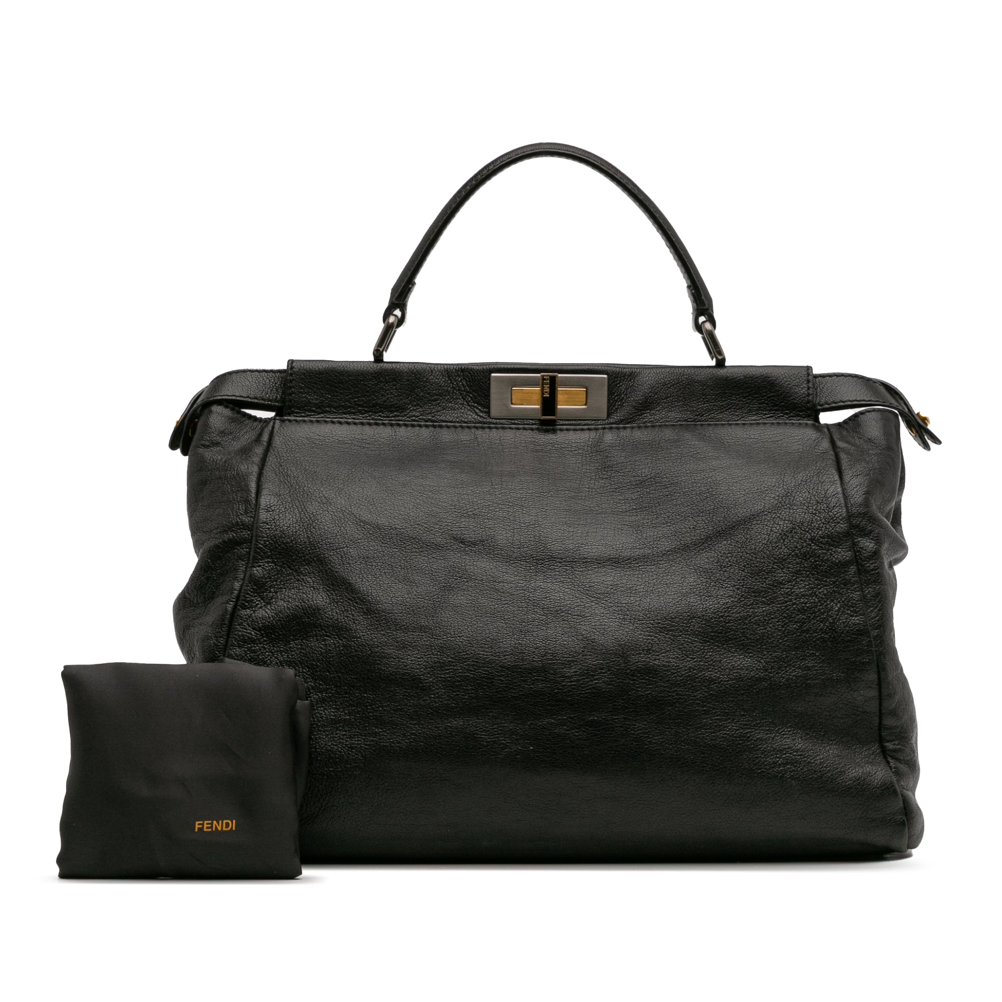 Large Goatskin Peekaboo Iconic Satchel