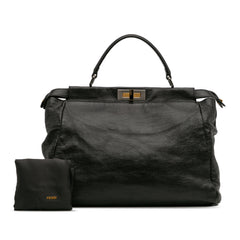 Large Goatskin Peekaboo Iconic Satchel