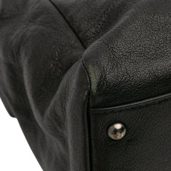 Large Goatskin Peekaboo Iconic Satchel