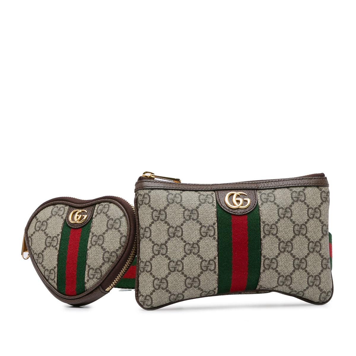 GG Supreme Ophidia Heart Belt Bag