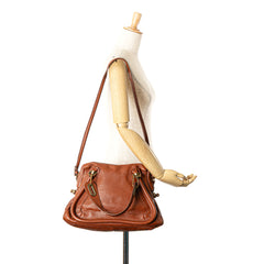 Medium Leather Paraty Satchel