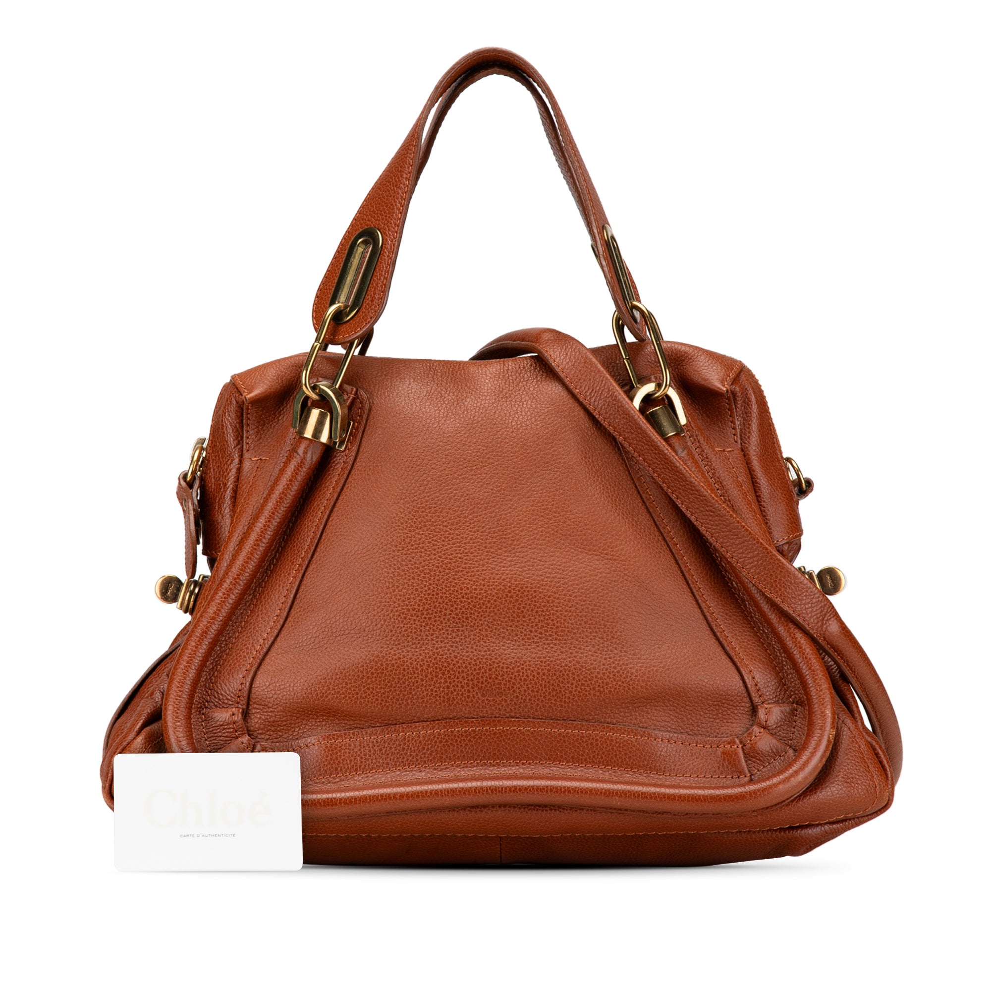 Medium Leather Paraty Satchel