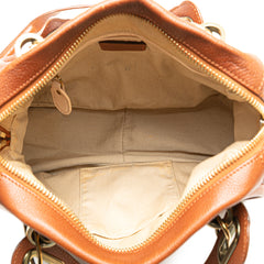 Medium Leather Paraty Satchel
