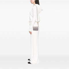 Mini Lambskin Pearl Crush Clutch On Chain