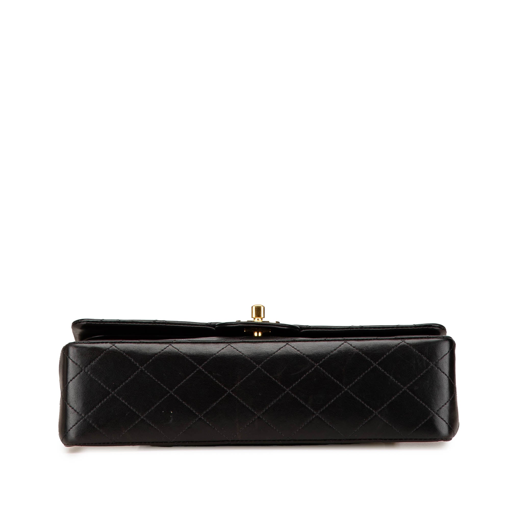 Medium Classic Lambskin Double Flap