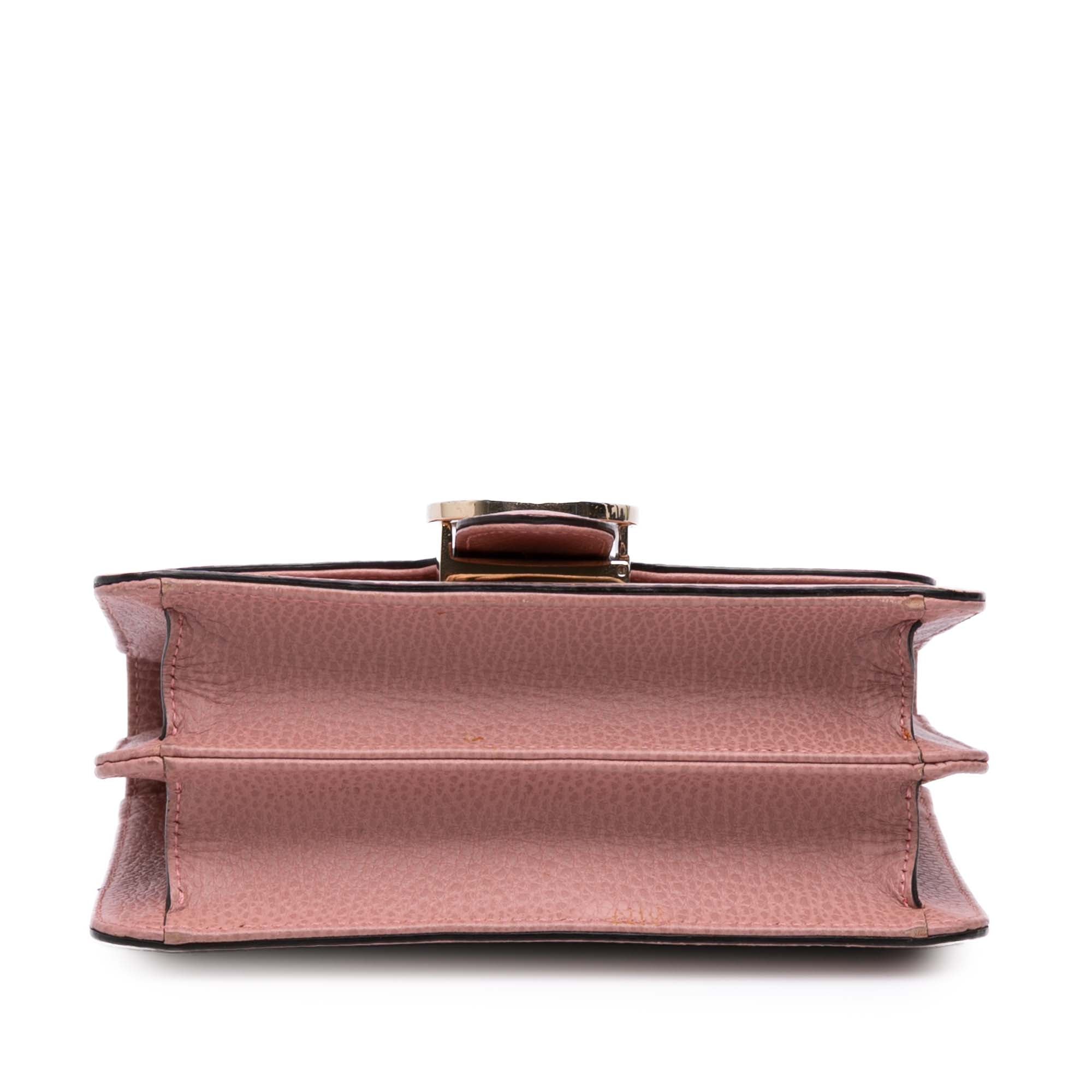 Small Dollar Calfskin Interlocking G Crossbody